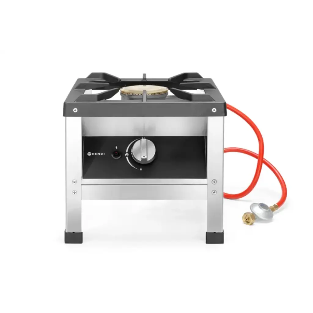 1 pits kookfornuis op gas