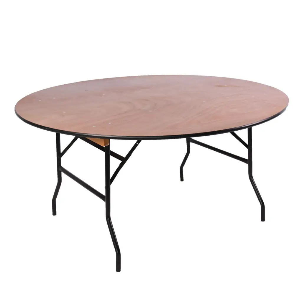 Klaptafel rond Ø150 cm (8 pers.)