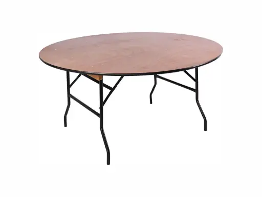 Klaptafel rond Ø180 (10 pers.)